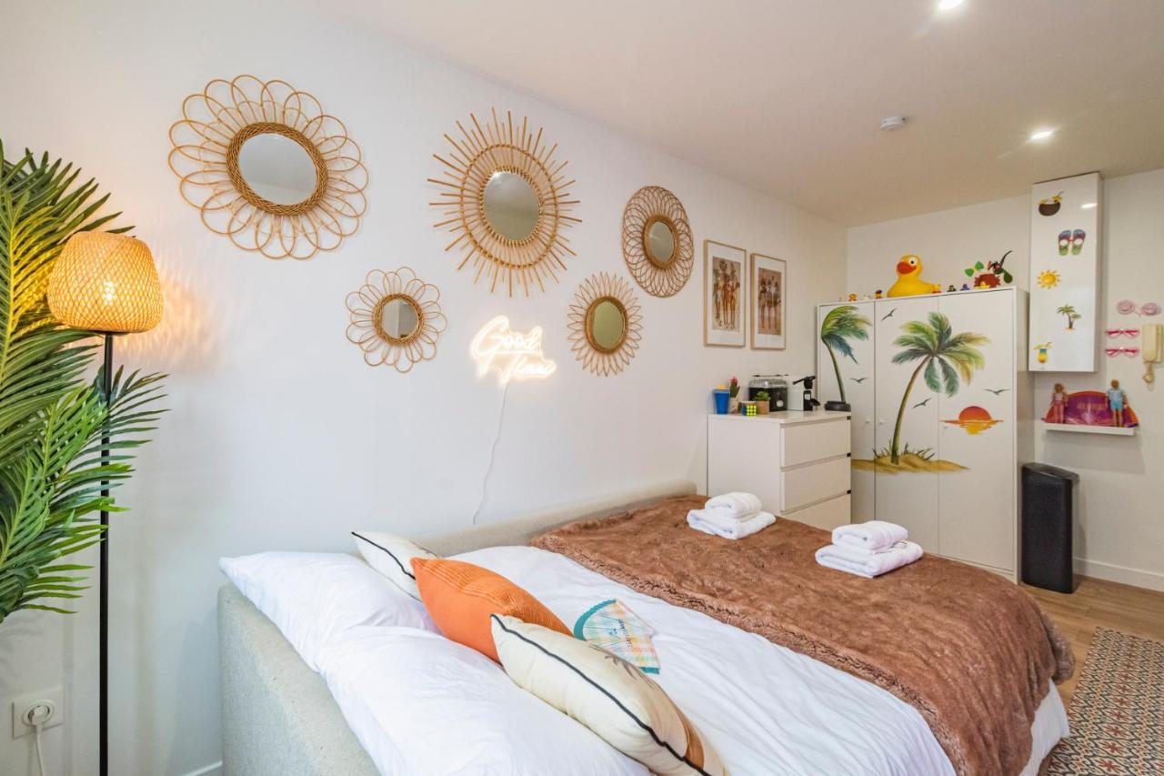 Explorereims - Malibu Beachhouse Proche Gare Et Centre Ngoại thất bức ảnh
