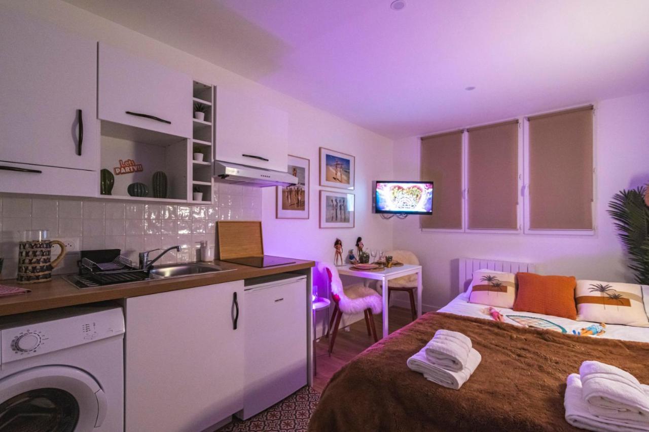 Explorereims - Malibu Beachhouse Proche Gare Et Centre Ngoại thất bức ảnh